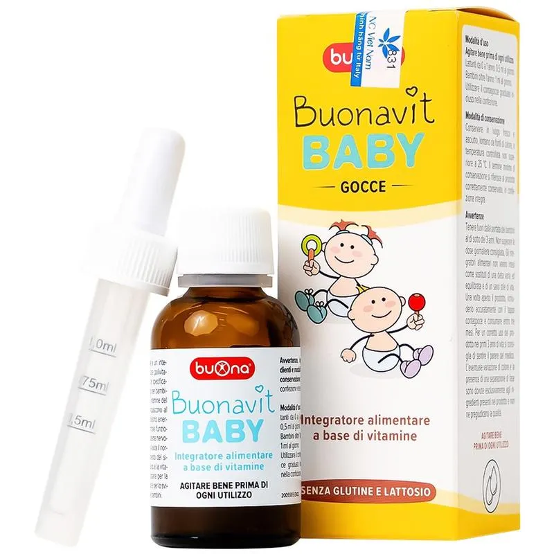 Bạn biết gì về siro bổ sung vitamin cho trẻ Buonavit Baby?