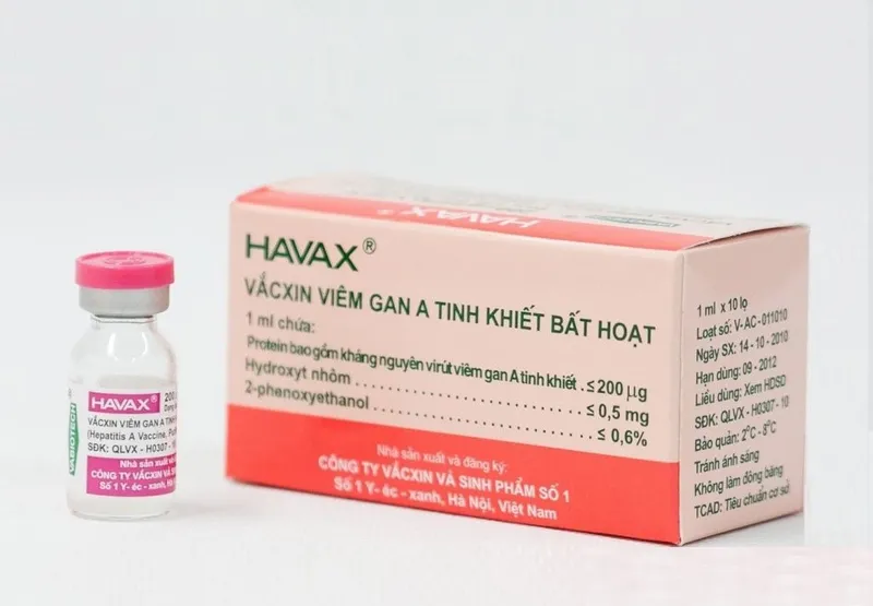 Một số điều bạn cần biết về vaccine havax 0.5ml phòng bệnh viêm gan A