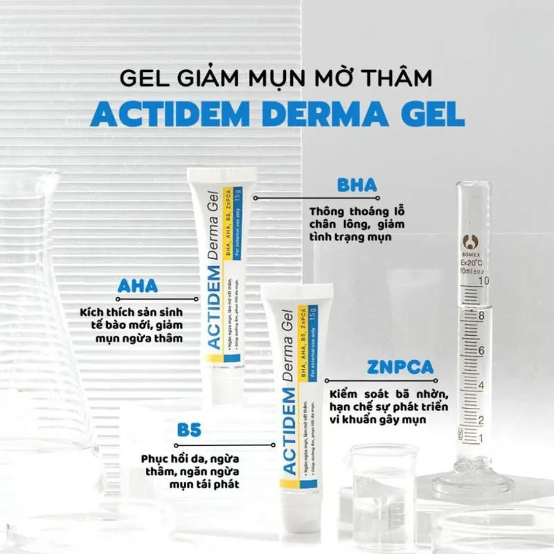 Review Actidem derma gel có tốt không?