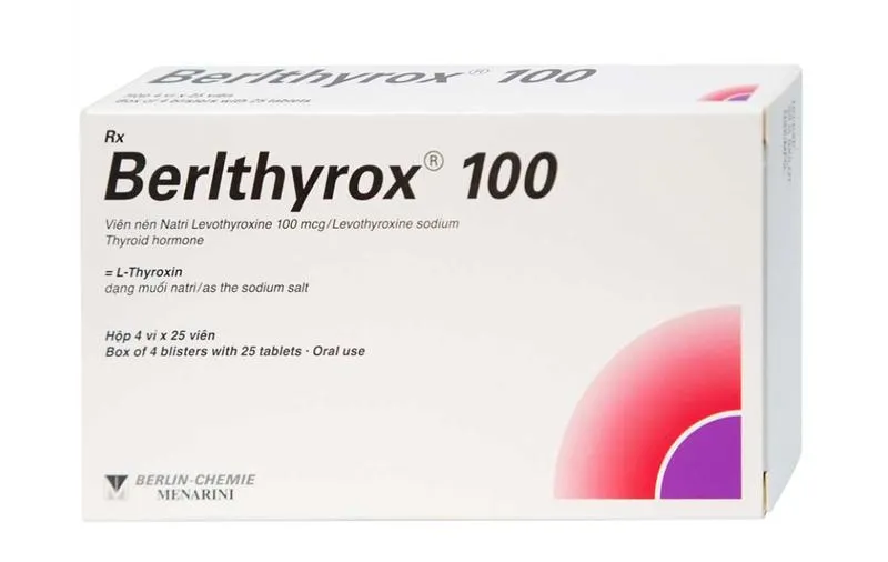 Tác dụng phụ của thuốc Berlthyrox 100 người dùng cần lưu ý