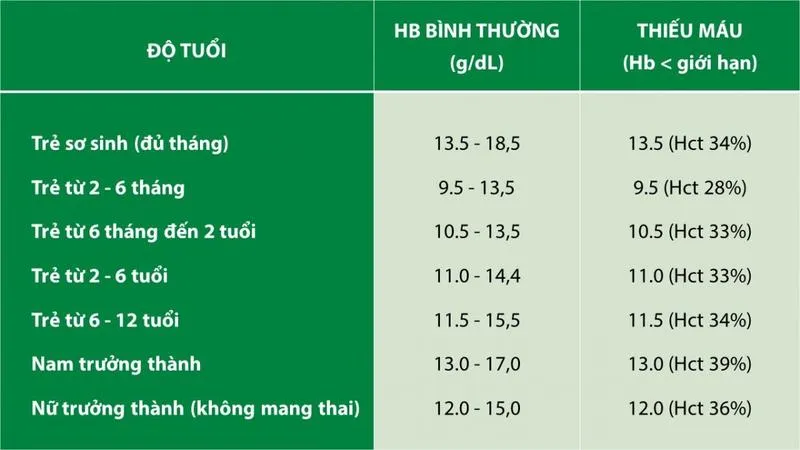 Thiếu máu mãn tính ở trẻ em là gì? Nguyên nhân và phương pháp phòng ngừa