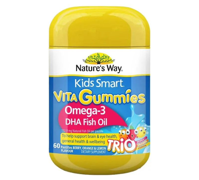 Top 3 sản phẩm bổ sung Omega-3 giúp trẻ phát triển trí não toàn diện