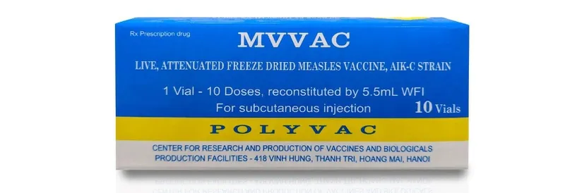 Vaccine MVVAC: Lịch tiêm chủng, quy trình thực hiện và tác dụng phụ