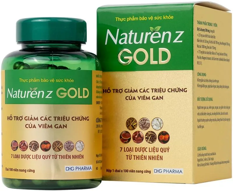 Phòng ngừa các bệnh về gan hiệu quả với Naturenz Gold