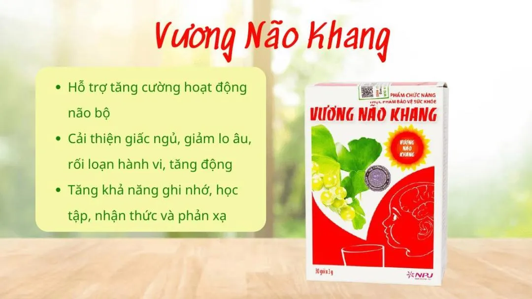 Vương Não Khang của công ty nào? Cách dùng ra sao?